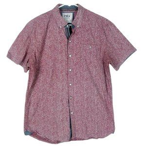 Mbx Denim Wear Mens Short Sleeve Button 